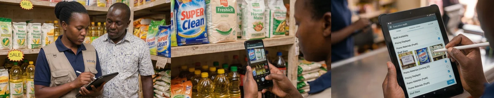 Trade execution audit in an African independent outlet