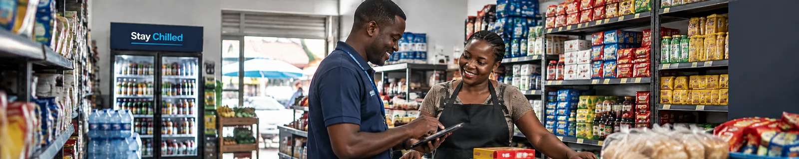 Rep-assisted ordering in the African independent trade